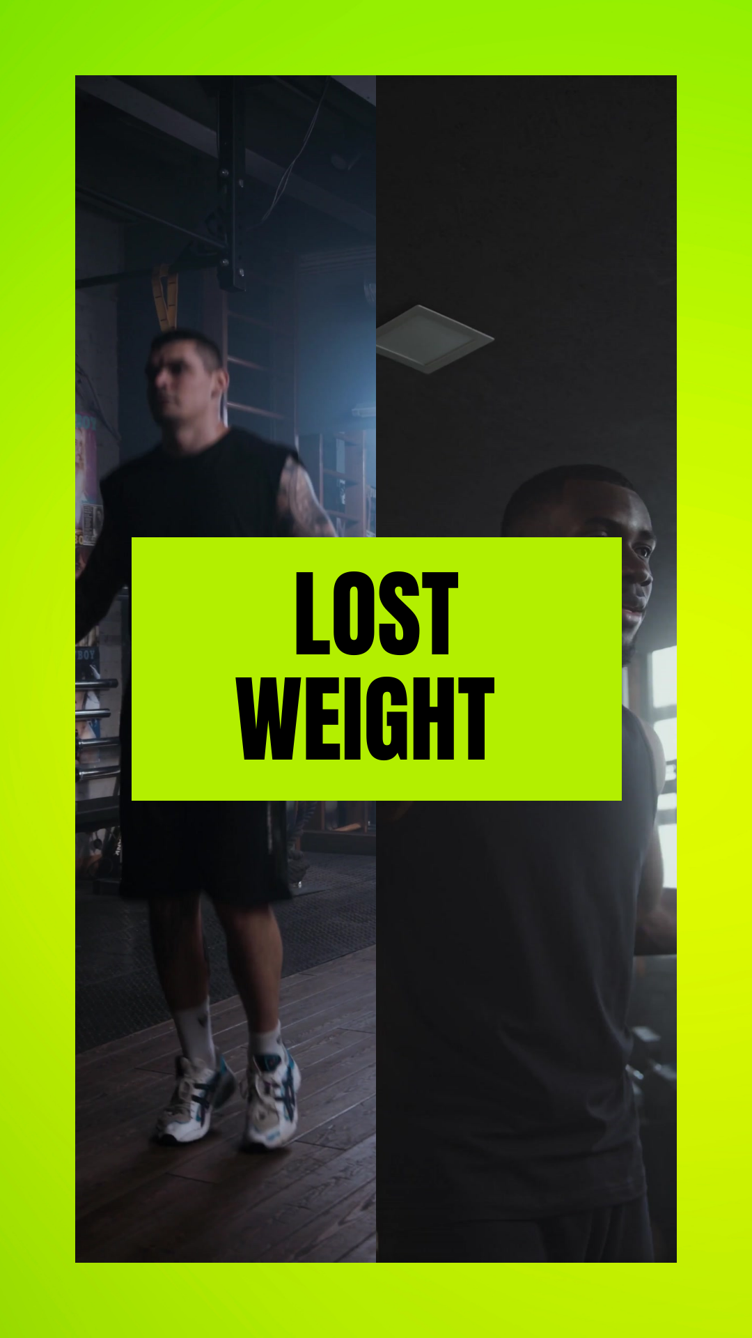 Lost weight